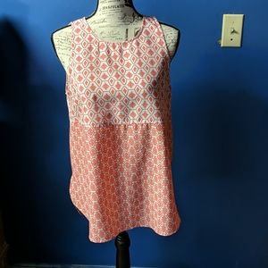 Dressy sleeveless top